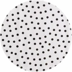 Merkloos Mexicaans Rond Tafelzeil - Ø 120 Cm - Stippen - Wit/Zwart -Merkloos Verkoopwinkel 1200x1200 1956