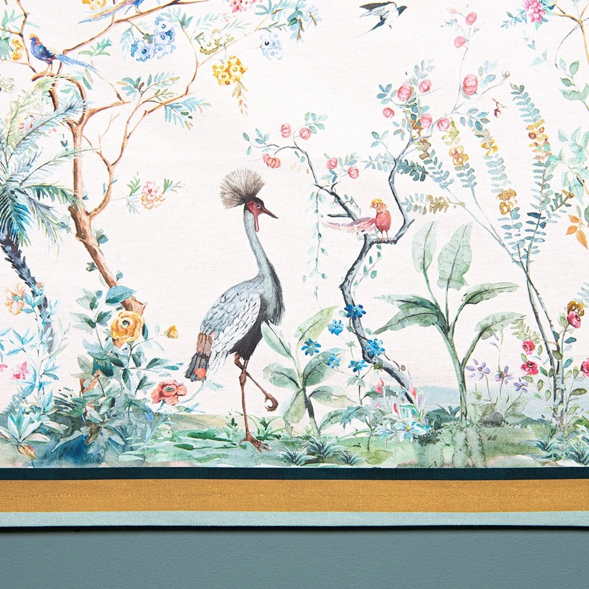 Clayre & Eef Vierkant Tafelkleed 100x100 Cm Beige Groen Katoen Vierkant Tropisch Motief Tafellaken Tafellinnen Tafeltextiel 3 Clayre & Eef Vierkant Tafelkleed 100x100 Cm Beige Groen Katoen Vierkant Tropisch Motief Tafellaken Tafellinnen Tafeltextiel - Afbeelding 3