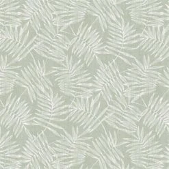 Merkloos Bonita Tafelzeil 160cm Rond Groen Botanic