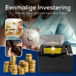 Macs Limit Elektrische Sigarettenmaker - Electrische Sigarettenmachine - Sigaretten Maker- Sigarettenvuller - Hulzenstopper - Complete Set- Machine à Cigarettes électrique -Merkloos Verkoopwinkel 1200x1200 2052