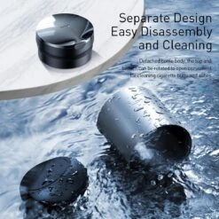 Baseus - Premium Auto Asbak + LED Light - Vlambestendig - Car Ashtray - Space Gray -Merkloos Verkoopwinkel 1200x1200 2066