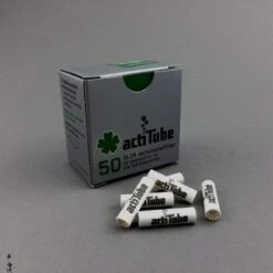 Actitube Active Carbon Slim Filters - 7 Mm - 50 Pc.s -Merkloos Verkoopwinkel 1200x1200 2082