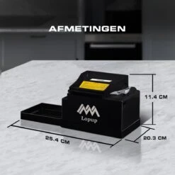 Lopup® Elektrische Sigarettenmaker - Sigarettenmakers - Sigaretten Maker Elektrisch - Hulzenstopper - Sigaretten - Exclusieve NL Handleiding - Zwart -Merkloos Verkoopwinkel 1200x1200 2095