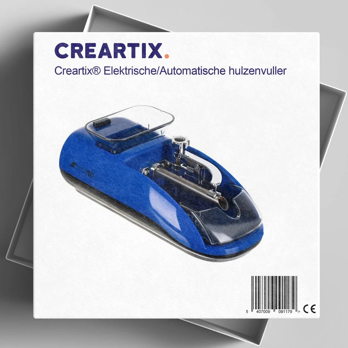 Merkloos Creartix® Sigaretten Maker Elektrisch - Elektrische Sigarettenmaker - Hulzenstopper - Sigarettenmachine - Hulzenvuller - Automatische Sigaretten Vuller - Blauw 5 Merkloos Creartix® Sigaretten Maker Elektrisch - Elektrische Sigarettenmaker - Hulzenstopper - Sigarettenmachine - Hulzenvuller - Automatische Sigaretten Vuller - Blauw - Afbeelding 5