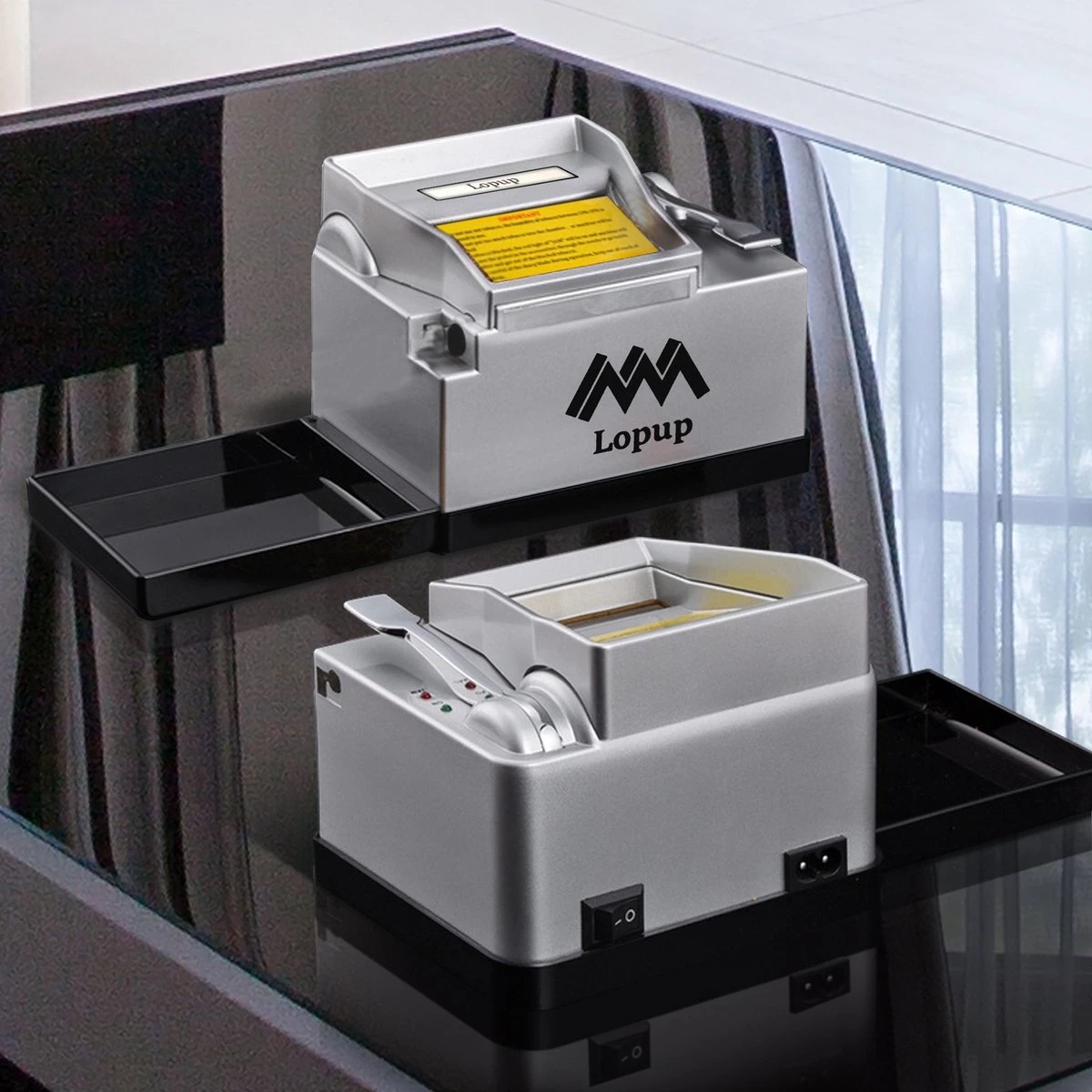 Lopup® Elektrische Sigarettenmaker - Sigarettenmakers - Sigaretten Maker Electrisch - Hulzenstopper - Sigaretten - Exclusieve NL Handleiding - Zilver 7 Lopup® Elektrische Sigarettenmaker - Sigarettenmakers - Sigaretten Maker Electrisch - Hulzenstopper - Sigaretten - Exclusieve NL Handleiding - Zilver - Afbeelding 7