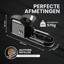 Elektrische Sigarettenmaker Zwart - Sigarettenmakers - Elektrische Sigarettenmachine - Automatische Sigaretten Maker - Electrische Sigarettenvuller - Inclusief Sigarettendoosje -Merkloos Verkoopwinkel 1200x1200 2136