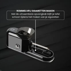 Elektrische Sigarettenmaker Zwart - Sigarettenmakers - Elektrische Sigarettenmachine - Automatische Sigaretten Maker - Electrische Sigarettenvuller - Inclusief Sigarettendoosje -Merkloos Verkoopwinkel 1200x1200 2138