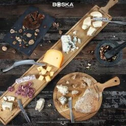 Boska Serveerplank Leisteen L - Met Antislip Voetjes - Beschrijfbaar - Zwart - 33 Cm -Merkloos Verkoopwinkel 1200x1200 2208