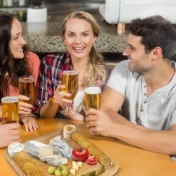 KitchenBrothers Borrelplank - Tapasplank - Uitschuifbaar - Complete Set Met Messen - Bamboe -Merkloos Verkoopwinkel 1200x1200 2217