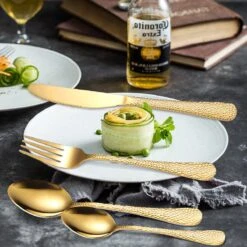 40-delige RVS Snakeskin Bestekset- Geschikt Voor8-personen -trendy Design-goud 9 40-delige RVS Snakeskin Bestekset- Geschikt Voor8-personen -trendy Design-goud -Merkloos Verkoopwinkel 1200x1200 224