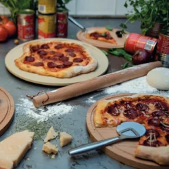 Boska Pizzaplank Amigo L Rond - Borrelplank Van Duurzaam Beukenhout - Met Opvanggeul - Ø 34 Cm -Merkloos Verkoopwinkel 1200x1200 2243