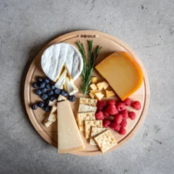 Boska Pizzaplank Amigo L Rond - Borrelplank Van Duurzaam Beukenhout - Met Opvanggeul - Ø 34 Cm -Merkloos Verkoopwinkel 1200x1200 2245