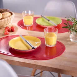 Westmark Set Van 4 Placemats, 45,5 X 29 Cm, Vinyl, Rood, Saleen-collectie: Fun -Merkloos Verkoopwinkel 1200x1200 2282