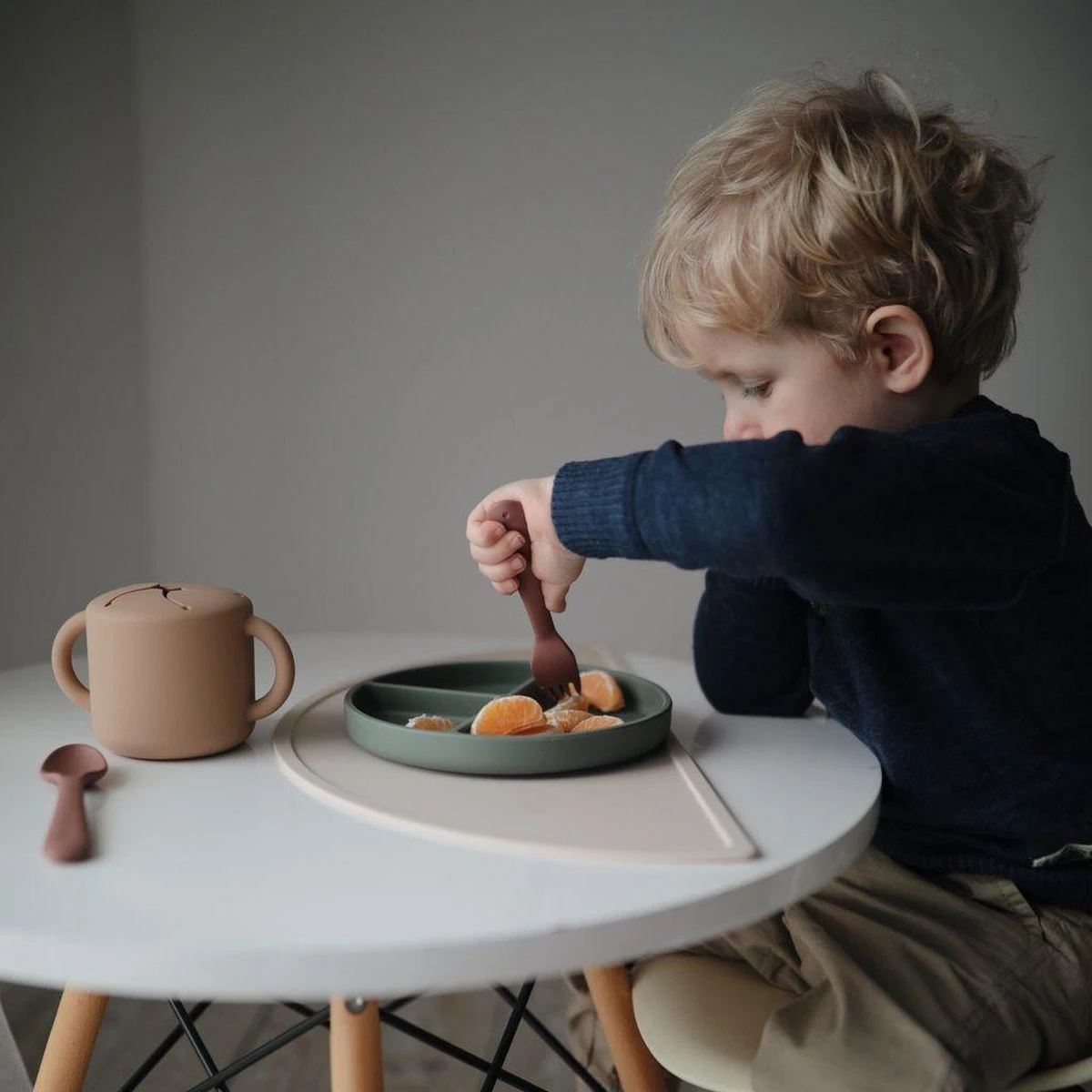 Mushie - Siliconen Placemats - Placemats - Shifting Sand 4 Mushie - Siliconen Placemats - Placemats - Shifting Sand - Afbeelding 4