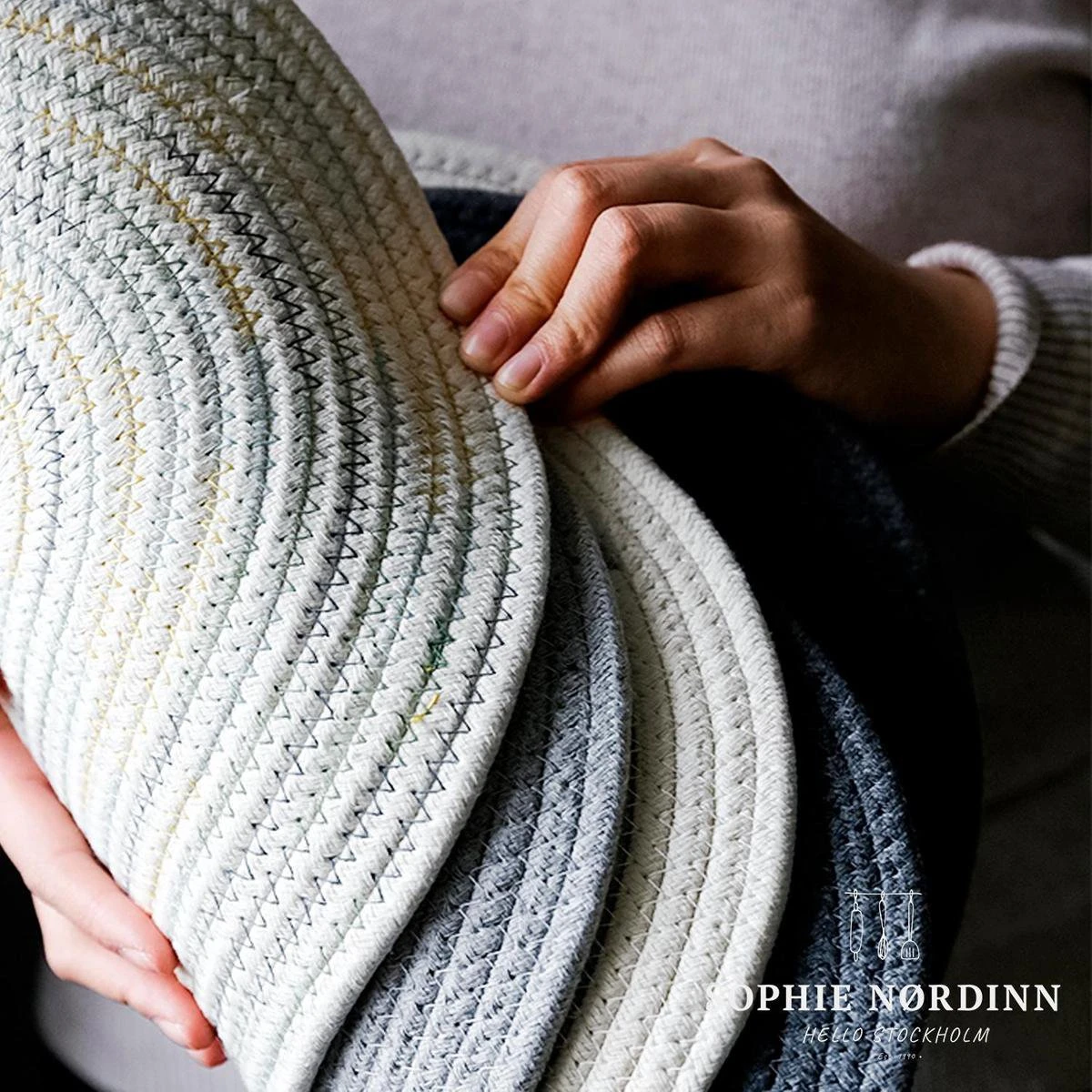 Placemats Van Sophie Nordinn® - Placemat Abisko (Jute) - Set (4 Stuks) Van Katoen - 43 Cm X 34 Cm 4 Placemats Van Sophie Nordinn® - Placemat Abisko (Jute) - Set (4 Stuks) Van Katoen - 43 Cm X 34 Cm - Afbeelding 4