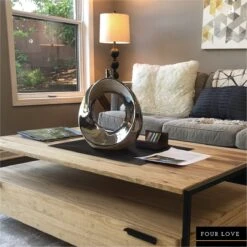 Four Love Placemats Kunststof - Kleur Zwart - Set Van 4 Stuks - Anti Slip Tafelbeschermer - Tafel Decoratie - Housewarming Cadeau - 45 X 30 Cm -Merkloos Verkoopwinkel 1200x1200 2371