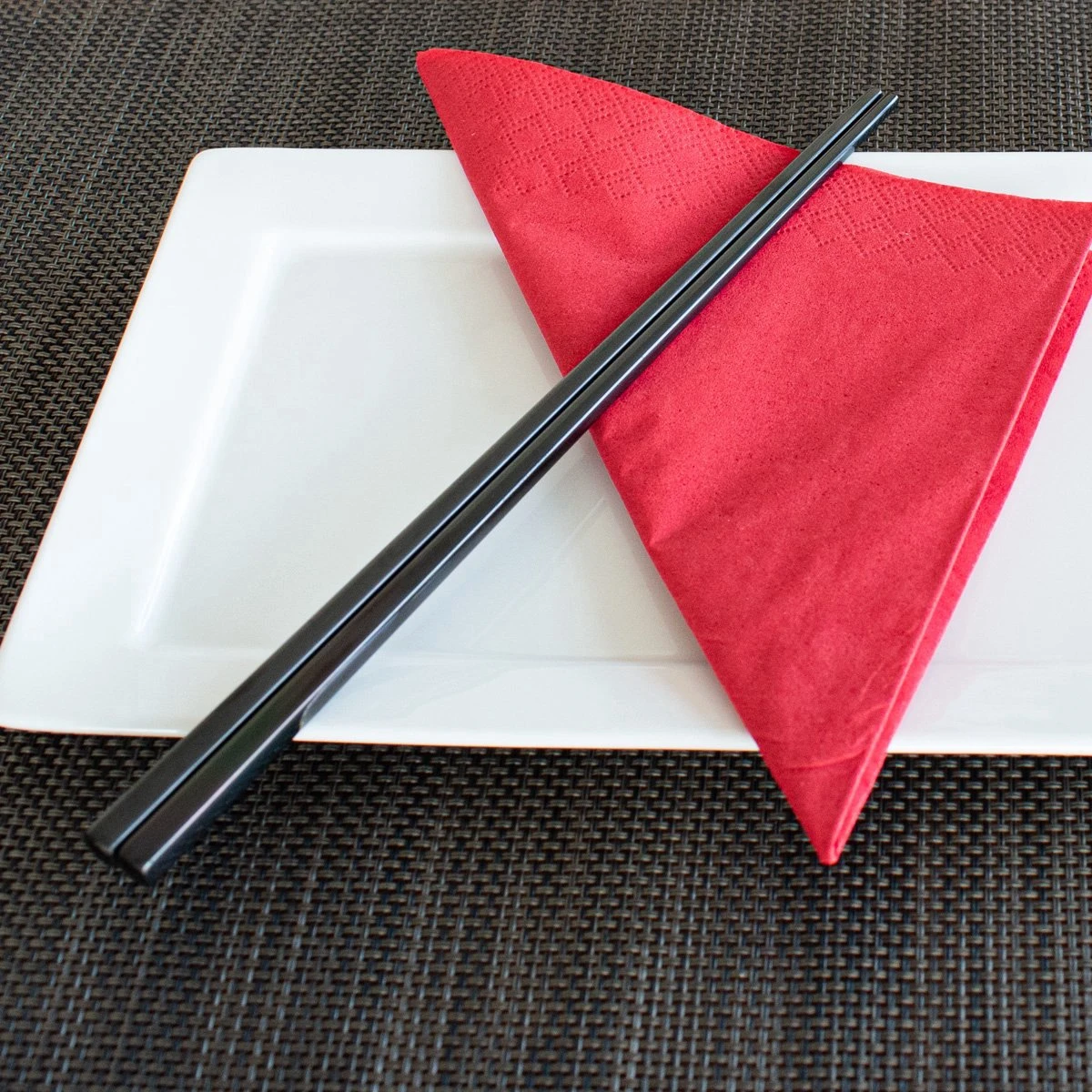 Placemats Set - Saaf Placemat Set Van 6 Stuks - Anti-slip - Kunststof - 30x45cm - Grijs 2 Placemats Set - Saaf Placemat Set Van 6 Stuks - Anti-slip - Kunststof - 30x45cm - Grijs - Afbeelding 2