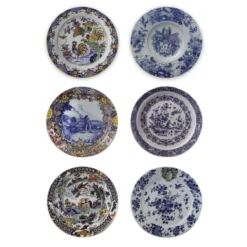 Onderzetters, Set Van 6, Delfts Blauwe Borden, Rijksmuseum -Merkloos Verkoopwinkel 1200x1200 2468