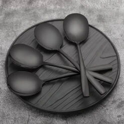 House Of Husk® Opscheplepel Set - Zwart - Serveerlepel - Groetelepel - Aardappellepel - 21cm - RVS - 4 Stuks 7 House Of Husk® Opscheplepel Set - Zwart - Serveerlepel - Groetelepel - Aardappellepel - 21cm - RVS - 4 Stuks -Merkloos Verkoopwinkel 1200x1200