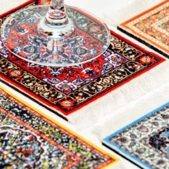 Invotis Perzisch Tapijt Onderzetters (Set Van 4) -Merkloos Verkoopwinkel 1200x1200 2494