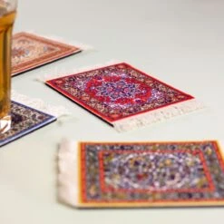 Invotis Perzisch Tapijt Onderzetters (Set Van 4) -Merkloos Verkoopwinkel 1200x1200 2495