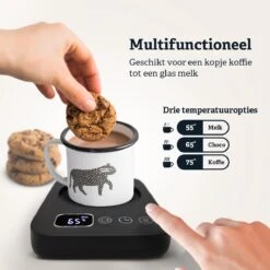 Shutterlight Verwarmde Onderzetter – Tot 85°C – 9 Standen – Timer – Warmhoudplaat Voor Mok Thee & Koffie – Mug Heating Plate – Cup Warmer -Merkloos Verkoopwinkel 1200x1200 2499