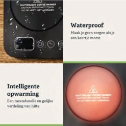 Shutterlight Verwarmde Onderzetter – Tot 85°C – 9 Standen – Timer – Warmhoudplaat Voor Mok Thee & Koffie – Mug Heating Plate – Cup Warmer -Merkloos Verkoopwinkel 1200x1200 2501
