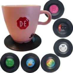 LP Vinyl Onderzetters - 6 Stuks - ODaani -Merkloos Verkoopwinkel 1200x1200 2526