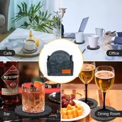 IBright Vilt Onderzetters Voor Glazen - 12 Stuks – Donkergrijs – Vilten Onderzetters Met Houder - Hittebestendig - Absorberend En Duurzaam 11 IBright Vilt Onderzetters Voor Glazen - 12 Stuks – Donkergrijs – Vilten Onderzetters Met Houder - Hittebestendig - Absorberend En Duurzaam -Merkloos Verkoopwinkel 1200x1200 2527