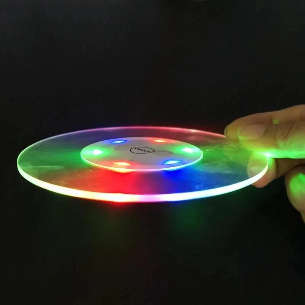 Lichtgevende Onderzetter Rond - RGB Kleuren - LED 4 Lichtgevende Onderzetter Rond - RGB Kleuren - LED - Afbeelding 4