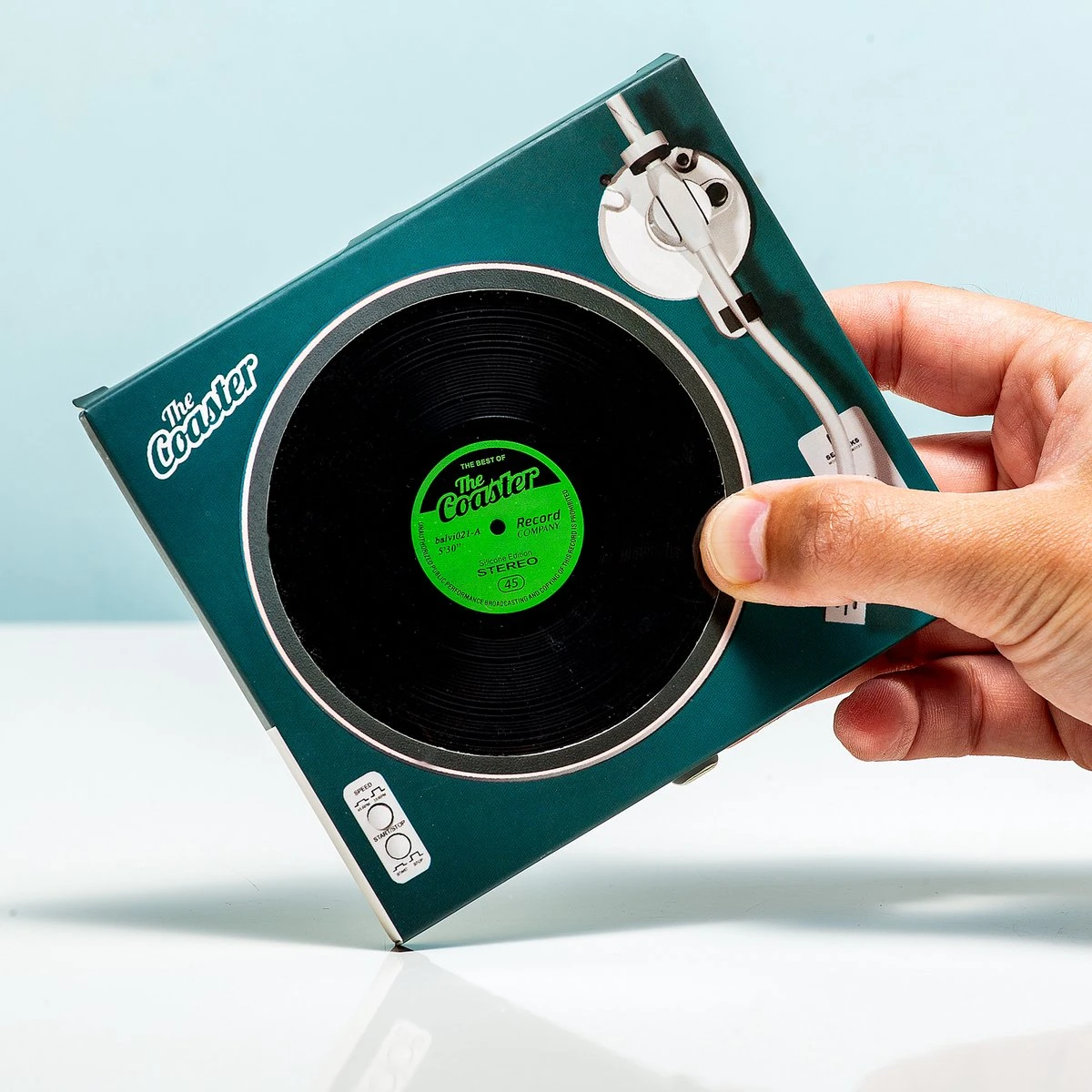 Balvi Set Van 4 LP Onderzetters The Coaster 13 Balvi Set Van 4 LP Onderzetters The Coaster - Afbeelding 13