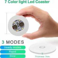 3M LED Onderzetter Voor Flessen - Bottle Light Met RGB LED Licht - Veranderd Van Kleur - Multicolor Verlichting - 1 Stuk - Flexibele LED Sticker - Meerdere Kleuren -Merkloos Verkoopwinkel 1200x1200 2563