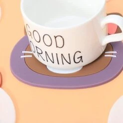 Fako Bijoux® - Katten Onderzetters - Onderzetters Voor Glazen - Katten Accessoires - Katten Decoraties - Set Van Zes Onderzetters - Hittebestendig - Antislip - Kattenliefhebber -Merkloos Verkoopwinkel 1200x1200 2583