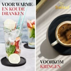 Onderzetters Voor Glazen Swissl – Anti Slip Siliconen – 6 Stuks -Merkloos Verkoopwinkel 1200x1200 2587