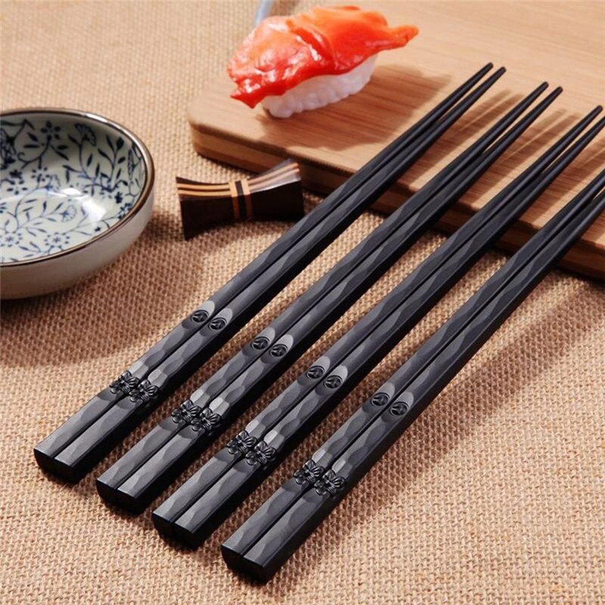 KELERINO. Chopsticks Set (2 Stokjes) - Eetstokjes Sushi - Bloemen 2 KELERINO. Chopsticks Set (2 Stokjes) - Eetstokjes Sushi - Bloemen - Afbeelding 2