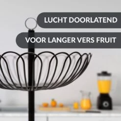 Chefarone Fruit Etagère 2 Laags - Fruitmand Metaal - Fruitschaal - Groentemand - Opberger - Zwart 13 Chefarone Fruit Etagère 2 Laags - Fruitmand Metaal - Fruitschaal - Groentemand - Opberger - Zwart -Merkloos Verkoopwinkel 1200x1200 2609