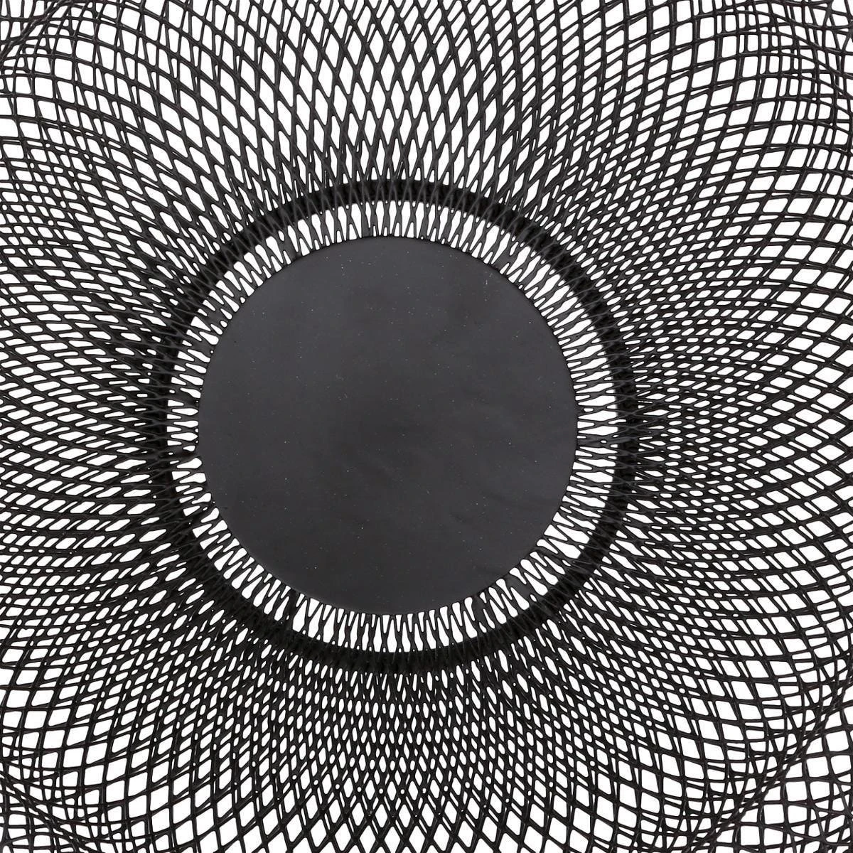 Fruitschaal/fruitmand Rond Zwart Metaal 27 Cm - Fruitschalen/fruitmanden - Draadmand Van Metaal 2 Fruitschaal/fruitmand Rond Zwart Metaal 27 Cm - Fruitschalen/fruitmanden - Draadmand Van Metaal - Afbeelding 2
