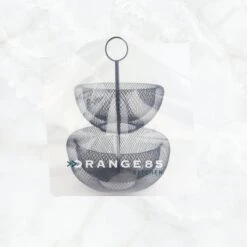 Orange85 Fruitschaal - Zwart - Etagere - Fruitmand - 2 Lagen - Metaal -Merkloos Verkoopwinkel 1200x1200 2630