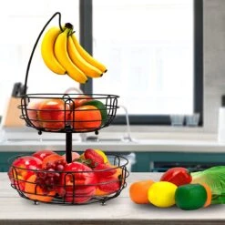 Fruitmand Met Bananenhanger - Fruitschaal - Fruitmand Hangend - Opbergmand - Fruitmand Met Banaanhouder - Fruitschalen - Fruitmanden - 2 Lagen - Valentijn 9 Fruitmand Met Bananenhanger - Fruitschaal - Fruitmand Hangend - Opbergmand - Fruitmand Met Banaanhouder - Fruitschalen - Fruitmanden - 2 Lagen - Valentijn -Merkloos Verkoopwinkel 1200x1200 2656