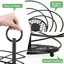 Fuegobird Fruitmand - Fruitmand Metaal - 3 Laags - Afneembaar - Zwart -Merkloos Verkoopwinkel 1200x1200 2666