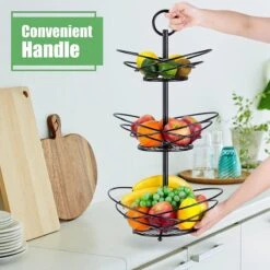 Fuegobird Fruitmand - Fruitmand Metaal - 3 Laags - Afneembaar - Zwart -Merkloos Verkoopwinkel 1200x1200 2667