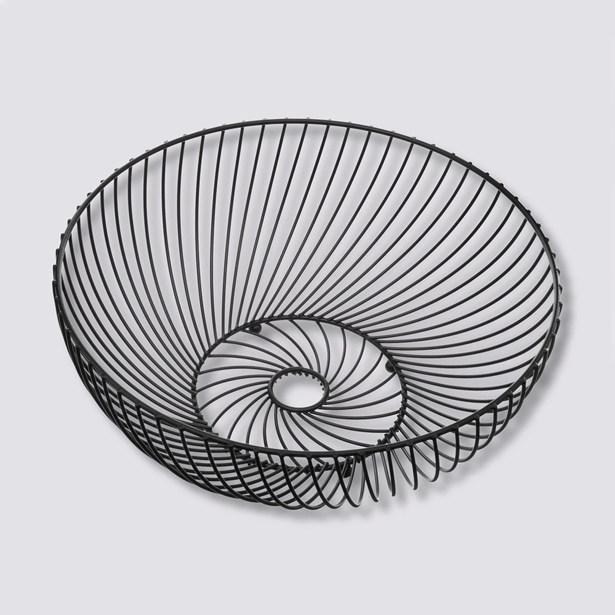 Fruitschaal/fruitmand Rond Zwart Metaal 30 Cm - Fruitschalen/fruitmanden - Draadmand Van Metaal 4 Fruitschaal/fruitmand Rond Zwart Metaal 30 Cm - Fruitschalen/fruitmanden - Draadmand Van Metaal - Afbeelding 4