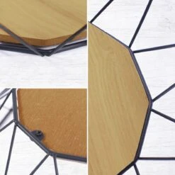 Chefarone Fruitschaal Zwart - Fruitmand - Groentemand - Broodmand - Metaal & Hout -Merkloos Verkoopwinkel 1200x1200 2686