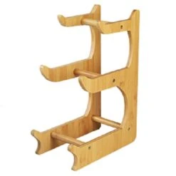 DESIGN Fruitschaal - Etagere 3 Laags – Landelijk Fruitmand Hout Keramiek - Schaal Decoratie - Voor Fruit / Groente / Snacks / Cadeau Brood -Merkloos Verkoopwinkel 1200x1200 2720