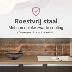 SODEAL Kleine Fruitschaal - Fruitmand - Fruitschaal Zwart -Merkloos Verkoopwinkel 1200x1200 2729