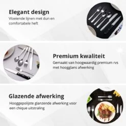 Veluw Bestekset 4 Persoons - Barcelona Bestekset 24 Delig - RVS 18/0 -Merkloos Verkoopwinkel 1200x1200 273