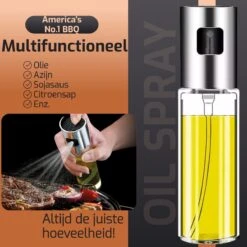 America's No.1 BBQ - Olijfolie Sprayer - Luxe Olie Sprayer - Olijfolie Fles Verstuiver Voor Keuken - Oliefles Cooking Spray - BBQ Accesoires - Airfryer 8 America's No.1 BBQ - Olijfolie Sprayer - Luxe Olie Sprayer - Olijfolie Fles Verstuiver Voor Keuken - Oliefles Cooking Spray - BBQ Accesoires - Airfryer -Merkloos Verkoopwinkel 1200x1200 2742