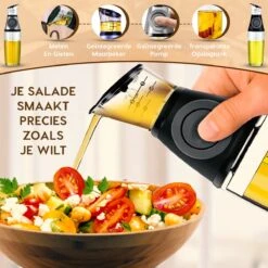 W&Z® Oliefles Met Schenktuit - Olijfolie- & Azijnstel – 500ml - Doseerfles - Navulbaar -Olijfolie Sprayer - BBQ Accesories -Merkloos Verkoopwinkel 1200x1200 2759
