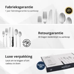 Veluw Bestekset 4 Persoons - Barcelona Bestekset 24 Delig - RVS 18/0 -Merkloos Verkoopwinkel 1200x1200 276