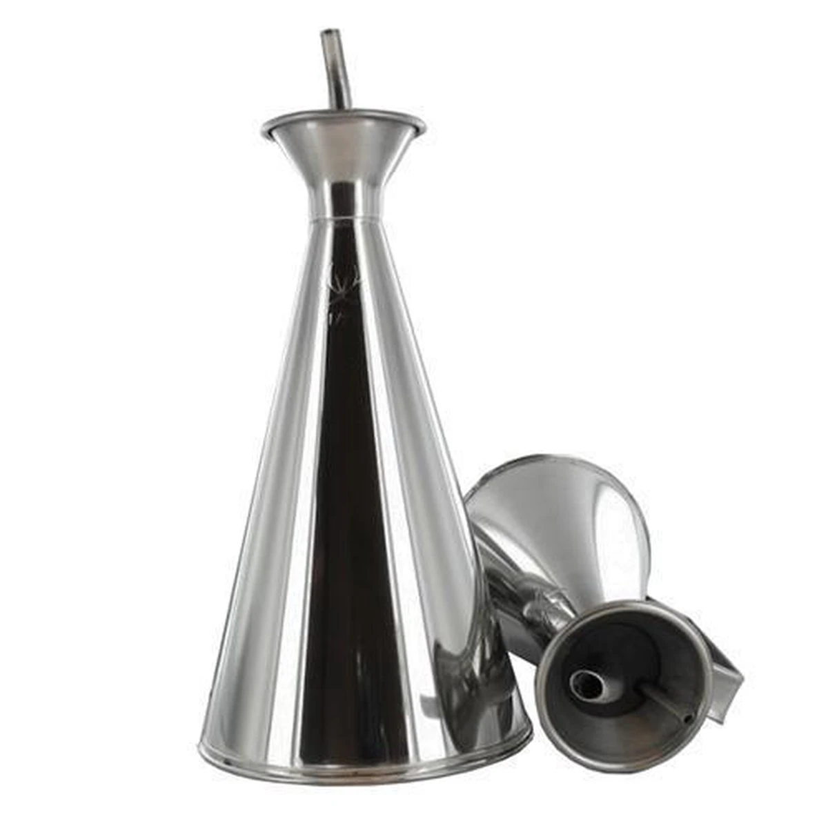 RVS Olieflesje Anti-drup - 500ml - G&R 2 RVS Olieflesje Anti-drup - 500ml - G&R - Afbeelding 2